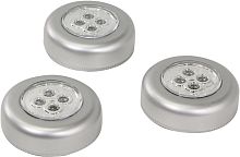 Светильник самоклеящийся Космос "Классика" 3020LED (3хLR03) (уп.3шт)  KOC3020LED картинка 